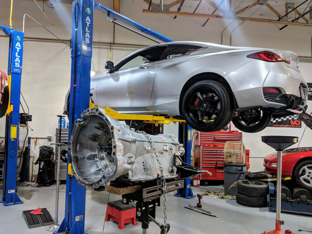 Installing a Manual Transmission in the Infiniti Q60 Red Sport